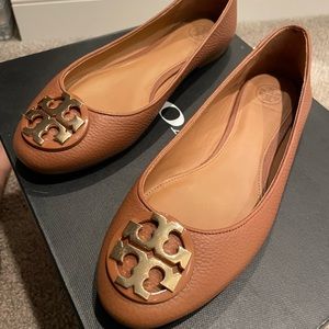 Tory Burch Leather Flats Size 6.5